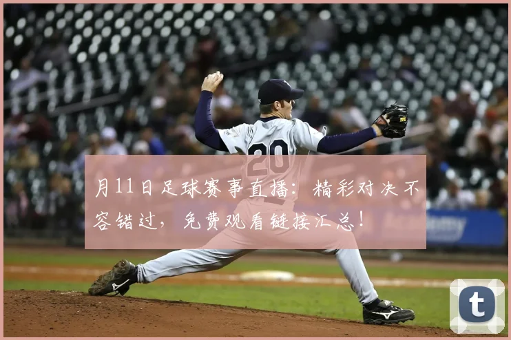 月11日足球赛事直播：精彩对决不容错过，免费观看链接汇总！